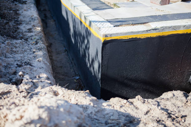 Professional Foundation Crack Repair technician working in Moonachie, NJ